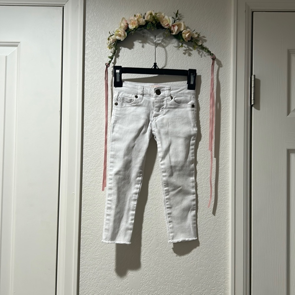 GB Girls White Denim Jeans